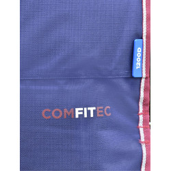 Couverture ComFiTec Essential Turnout Weatherbeeta 50g cou détachable Marine / bordeaux Bleu Couverture ComFiTec Essential Turnout Weatherbeeta 50g cou détachable Marine / bordeaux Bleu