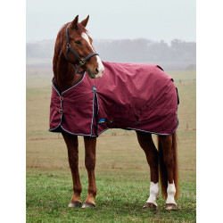 Couverture ComFiTec Prelim Turnout Weatherbeeta 0g Bordeaux / marine