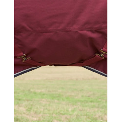 Couverture ComFiTec Prelim Turnout Weatherbeeta Combo 0g Bordeaux / marine
