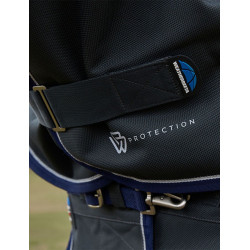 Couverture ComFiTec Ultra Turnout Weatherbeeta cou détachable 100 g Noir