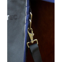 Couverture ComFiTec Ultra Turnout Weatherbeeta cou détachable 100 g Noir