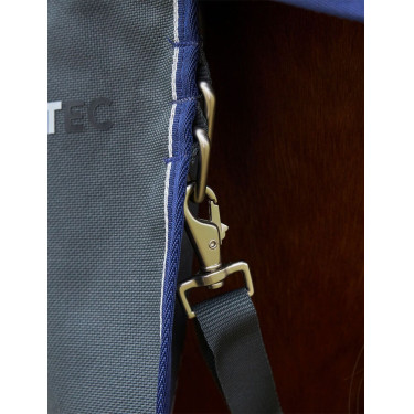 Couverture ComFiTec Ultra Turnout Weatherbeeta cou détachable 100 g Noir