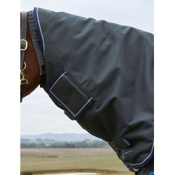 Couverture ComFiTec Ultra Turnout Weatherbeeta cou détachable 100 g Noir