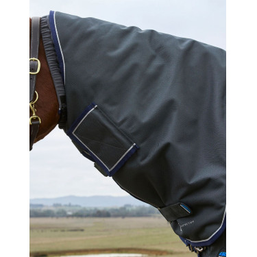 Couverture ComFiTec Ultra Turnout Weatherbeeta cou détachable 100 g Noir