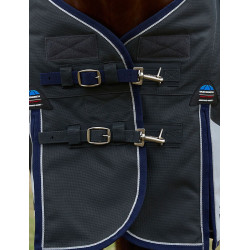 Couverture ComFiTec Ultra Turnout Weatherbeeta cou détachable 100 g Noir