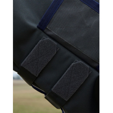 Couverture ComFiTec Ultra Turnout Weatherbeeta cou détachable 100 g Noir
