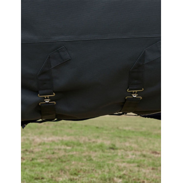 Couverture ComFiTec Ultra Turnout Weatherbeeta cou détachable 100 g Noir