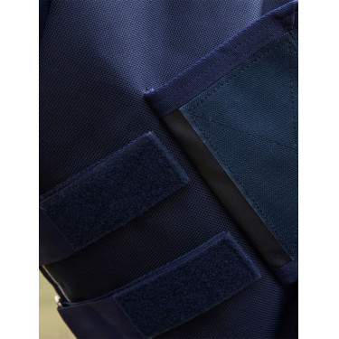 Couverture ComFiTec Ultra Turnout Weatherbeeta cou détachable 100 g Marine Bleu marine
