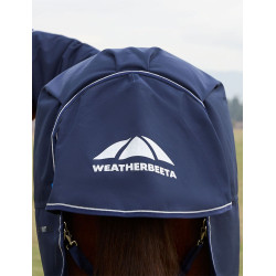 Couverture ComFiTec Ultra Turnout Weatherbeeta cou détachable 100 g Marine Bleu marine