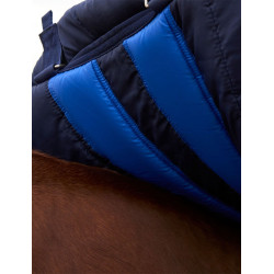 Couverture ComFiTec Ultra Turnout Weatherbeeta cou détachable 100 g Marine Bleu marine