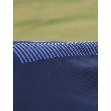 Couverture ComFiTec Ultra Turnout Weatherbeeta cou détachable 100 g Marine Bleu marine