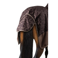 Couverture d'extérieur légère Glasgow avec couvre-encolure Horze Bleu foncé Couverture d'extérieur légère Glasgow avec couvre-encolure Horze Bleu foncé