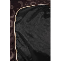 Couverture d'extérieur légère Glasgow avec couvre-encolure Horze Prune au chocolat Couverture d'extérieur légère Glasgow avec couvre-encolure Horze Prune au chocolat