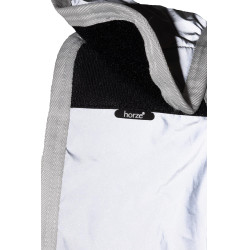 Couverture Horze Hi Viz réfléchissante Impression réflechissante Gris
