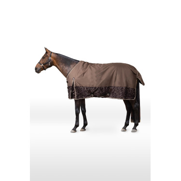 Couverture imperméable Glasgow 100 g Horze Prune au chocolat