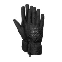 Gants d'équitation imperméables et rembourrés B Vertigo Onyx Beauté noir Gants d'équitation imperméables et rembourrés B Vertigo Onyx Beauté noir