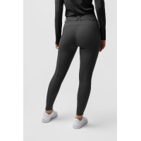 Pantalon d'équitation thermique Horze Grand Prix Pro grip intégral femme Myrtille Gris