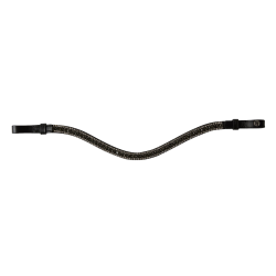 Frontal strass Horze Columbia Noir / argent