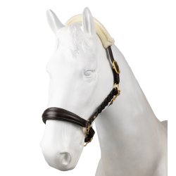 Licol en cuir Horze Rennes Marron Licol en cuir Horze Rennes Marron