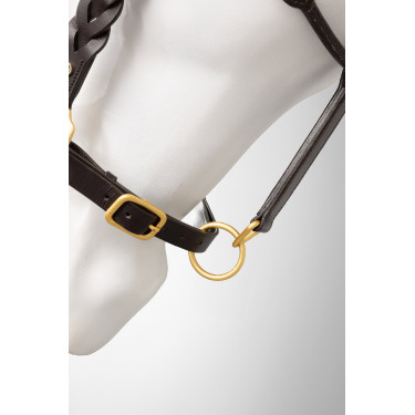 Licol en cuir Horze Rennes Marron Licol en cuir Horze Rennes Marron