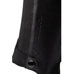 Mini-chaps en cuir B Vertigo Chantilly Beauté noir