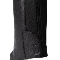 Mini-chaps en cuir B Vertigo Chantilly Beauté noir