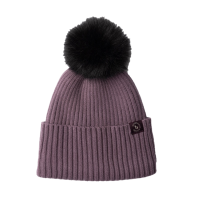 Bonnet tricoté Horze Nele Violet silex
