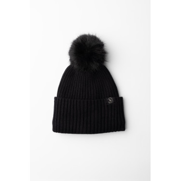 Bonnet tricoté Horze Nele Noir Bonnet tricoté Horze Nele Noir