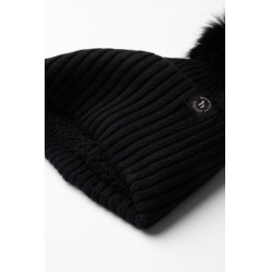 Bonnet tricoté Horze Nele Noir Bonnet tricoté Horze Nele Noir
