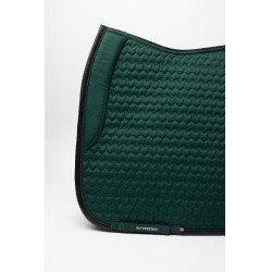 Tapis de selle en velours B Vertigo Velvet Vert scarabé