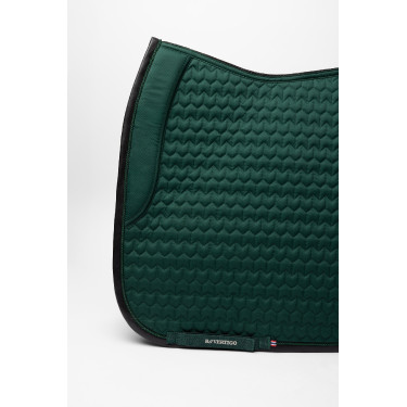 Tapis de selle en velours B Vertigo Velvet Vert scarabé