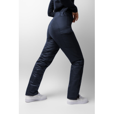 Pantalon full grip femme Horze Annica Myrtille Gris