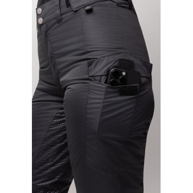 Pantalon full grip femme Horze Annica Noir