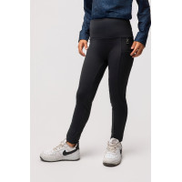 Legging thermique grip intégral enfants Horze Gillian Marine foncé Bleu