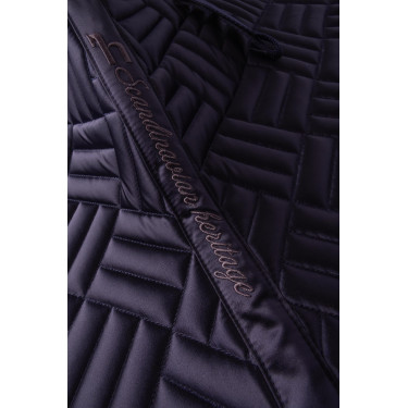 Tapis de selle mixte Horze Aachen Morelle noire