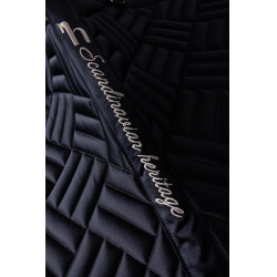 Tapis de selle mixte Horze Aachen Marine foncé Bleu