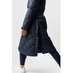 Sous veste longue pour imperméable Horze Hazel Marine titan Bleu marine