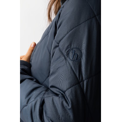 Sous veste longue pour imperméable Horze Hazel Marine titan Bleu marine