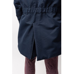 Veste d'hiver enfant Horze Jessie JR Myrtille Gris