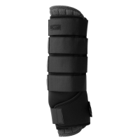 Guêtres d'écurie néoprène avec doublure Horze Noir