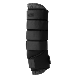 Guêtres d'écurie néoprène avec doublure Horze Noir