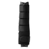 Guêtres d'écurie néoprène avec doublure Horze Noir