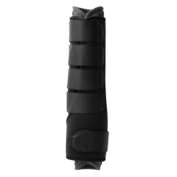 Guêtres d'écurie néoprène avec doublure Horze Noir