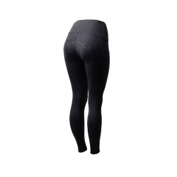 Legging thermique full grip femme Horze Gillian Marine foncé Bleu