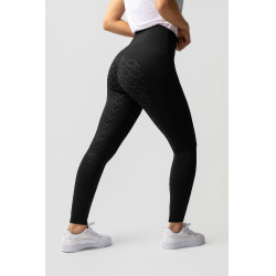 Legging thermique full grip femme Horze Gillian Noir