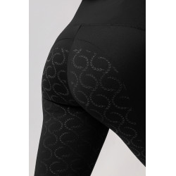 Legging thermique full grip femme Horze Gillian Noir