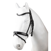 Bridon anatomique Horze Farrara Noir