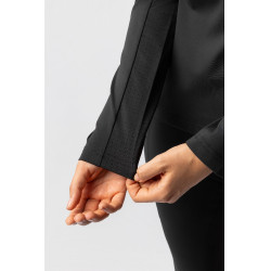 T-shirt d'entraînement àmanches longues femmes Horze Lilian Noir