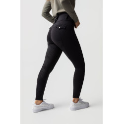 Pantalon thermique de compression fond intégral femme B Vertigo Chiara Beauté noir