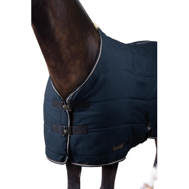 Couverture d'écurie Pony 100 g Horze Glasgow Myrtille Gris